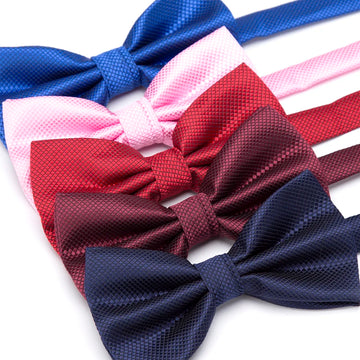 XGVOKH MEN lancho a moda Butterfly Party Wedding Wedding Bow para meninos meninas Candy Color Solid Bowknot Acessórios por atacado Bowtie