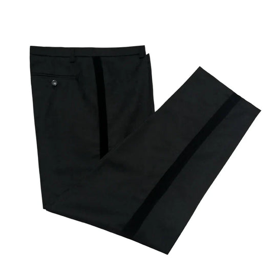 Hot Sale Suit Pant Black Edge Suit Trousers Black Edge Man pant Man Trousers 1 Piece Suit Britches  Men Dress Pants Size