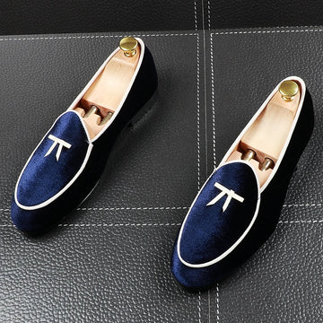 CuddlyIIPanda Fashion Men Suede Leather Shoes Male Dress Wedding Classic Business Party Office Loafers Men's Flats Driving Shoes