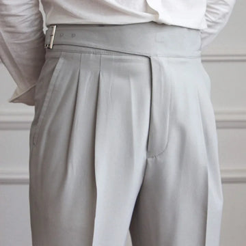 Fashion Grey Mens Robe Pant