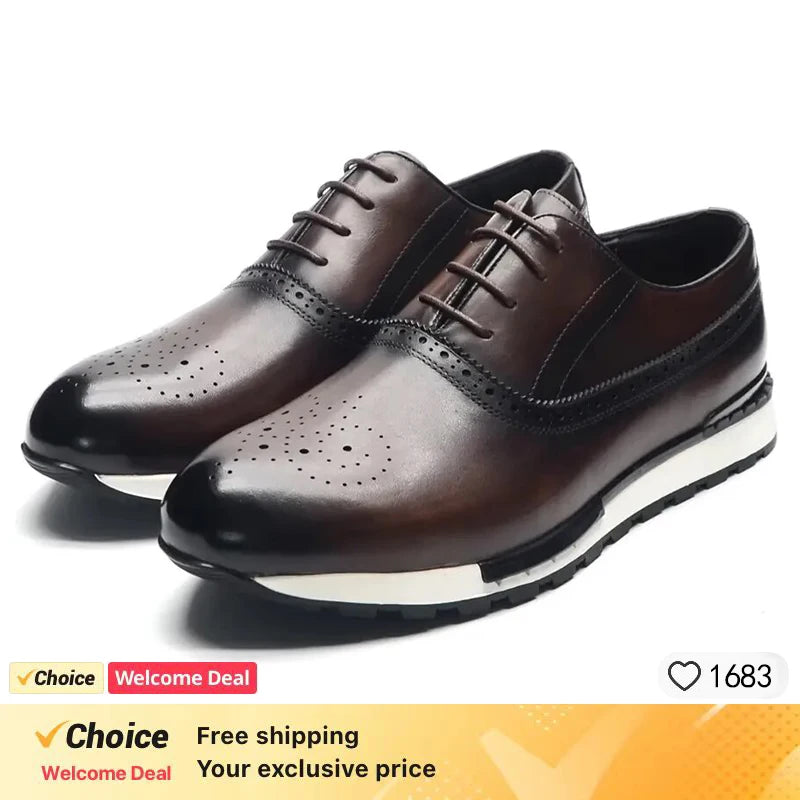 Outdoor Hiking Grass Snow Non-slip Sole Golf Shoes Top Grade Luxury Genuine Leather Man Autumn Winter Sneakers EU Size 38 To 46