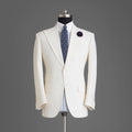 Slim Fit Wedding Tuxedo Suit Two Piece Jacket Pants Groomsmen Best Man Formal Ceremony Men's Business Blazer Set