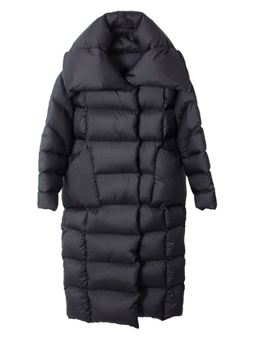 2025 New Light Bread Coat Female Brand Women's Extended Knee-Length Luxury down Jacket Coat Warm Puffer Vest Winter Outerwear