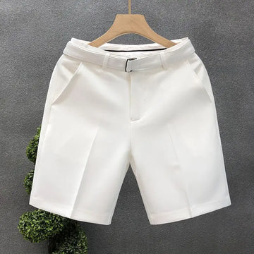 Casual Slim Fit Men's Suit Shorts Essential Stylish Summer New In Pant 2025 Korean Style Luxury Personalizate Male Short Pants