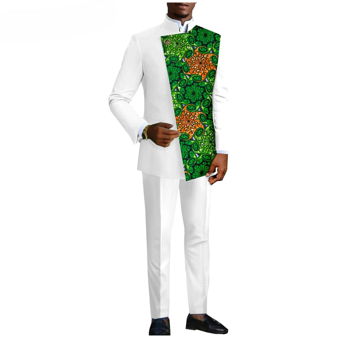 2025 Mixed color new Men's Business Casual Slim suit Wedding suit for men (top + pants) Men's clothes (can be customized)