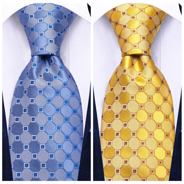 Designer hi-tie uomini a blu chiaro di uomini eleganti fagotti per fazzoletto per cravatte per uomo