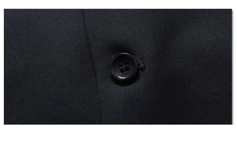 M-7XL Spring/summer Man Suit Vest Sleeveless Vest with Adjustable Waist Single Breasted Solid Color Business Suit Vest Wedding