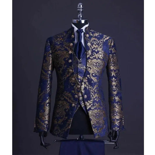 Traje de blazer para hombres trajes de traje de 3 piezas Trajes de alta calidad 2024 PIEZAS PISTA BODA BODA JACKETS COMPARA