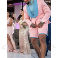 Chic Pink Men Suit Elegant Shawl Lapel Single Button Slim Blazer Short Pants High Street Casual Outfit Party Prom Male Wear