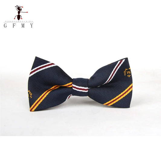 Children's Fashion Shirts Bowtie Bowknot Handmade Boys Texture Silky Gentleman Bow Tie Collocation Child Butterfly Cravats