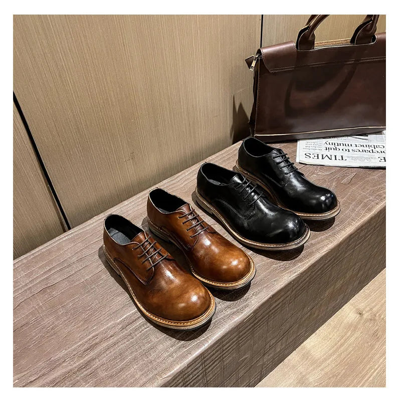 Fashion Gentleman Dressing Shoes genuine leather shoes for men Designer Wedding Party Brand Customized Shoes Men Plus Size 46