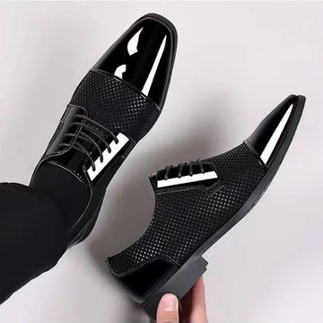 Dress Shoes Man Casual Business Pointed Toe Social Shoe for Men Breathable In Summer Leather Luxury Designer Clothing Low Price