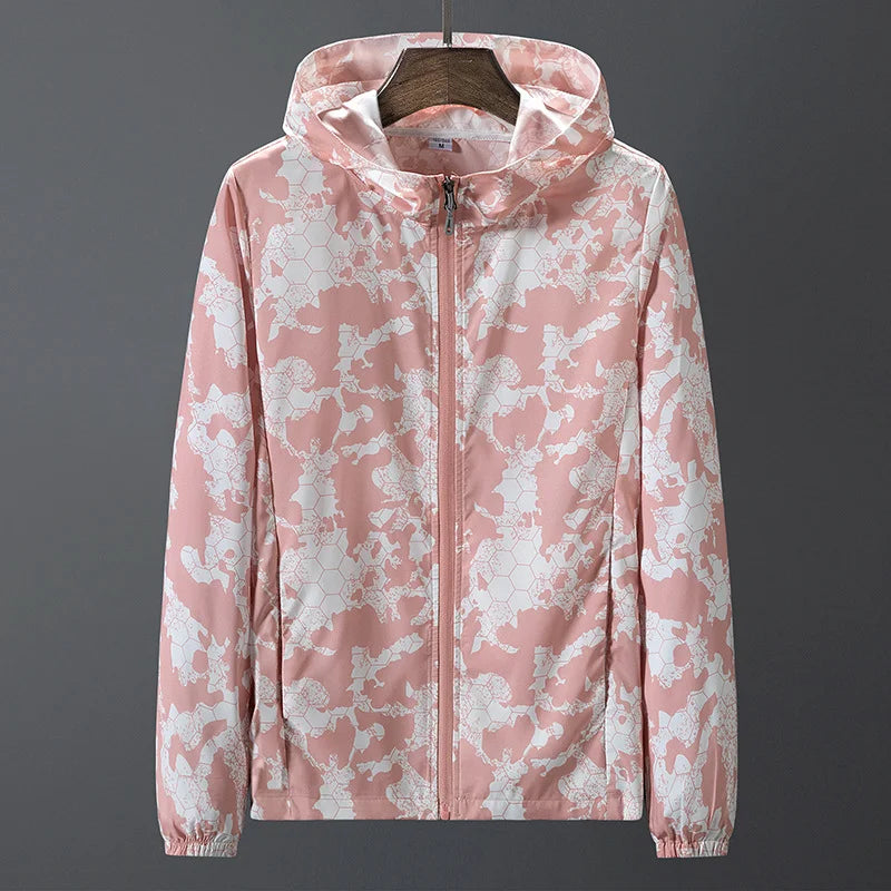 Men's Breathable Daily Travel and Sports Sun Protection Lightweight Breathable Protection Jacket Fishing Jacket Climbing Jacket