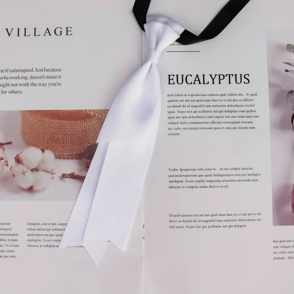 22cm Simple Candy Color Neck Tie Men's Women Business Dress College Style Shirt Bowtie for Womens Cute Wedding Neck Accessories