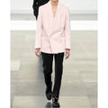 Pink Elegant Men's Suit Wedding Party Groom Tuxedo Business Casual High Quality Boutique Male Clothing