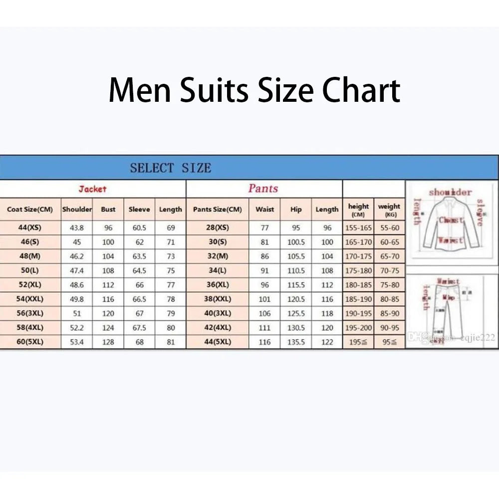 Elegant Black Jacquard Men Suits Embroidery Single Breasted Slim Fit 3 Piece Jacket Pants Vest Male Clothing Blazer Terno 2024
