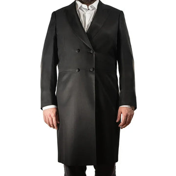 New Arrival Men's Suits Formal Two Piece Long Blazer Classic Double Breasted Daily Office Casual Male Costume Homme Jacket Pants