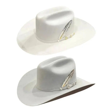 39BB Elegant Gentleman Wool Fedoras Hat Classical White Design For Outdoor