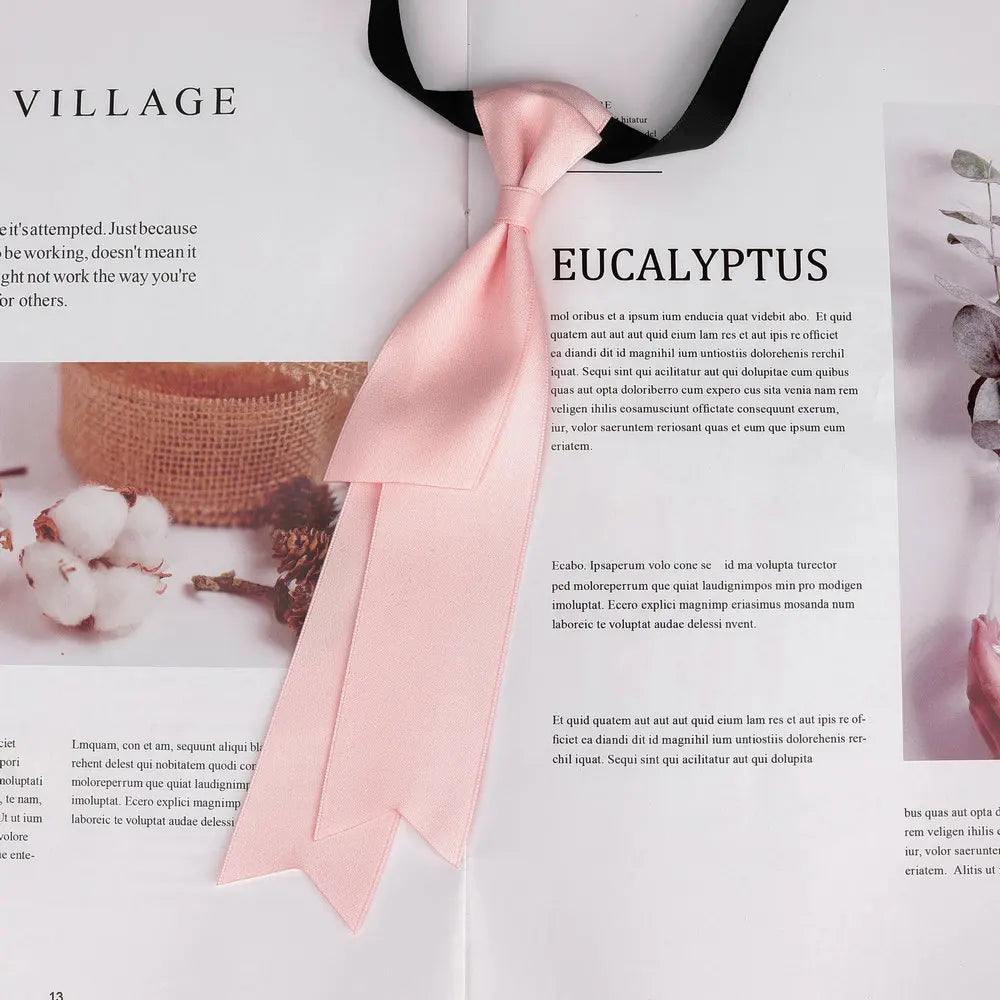 22cm Simple Candy Color Neck Tie Men's Women Business Dress College Style Shirt Bowtie for Womens Cute Wedding Neck Accessories