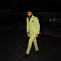 2 Pieces Jacket Pants Men's Suit Business Casual Professional Attire Work Commute Formal Wear Trendy