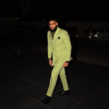 2 Pieces Jacket Pants Men's Suit Business Casual Professional Attire Work Commute Formal Wear Trendy