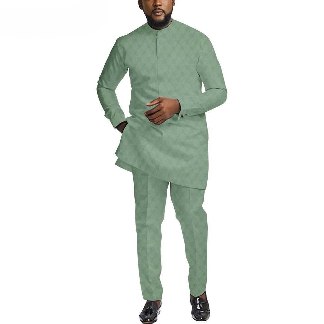 New Men's Business Casual Slim-fit Suit Fashion Wedding Formal Men's Suit (top + Pants) Two-piece Set (customizable)Men Clothing