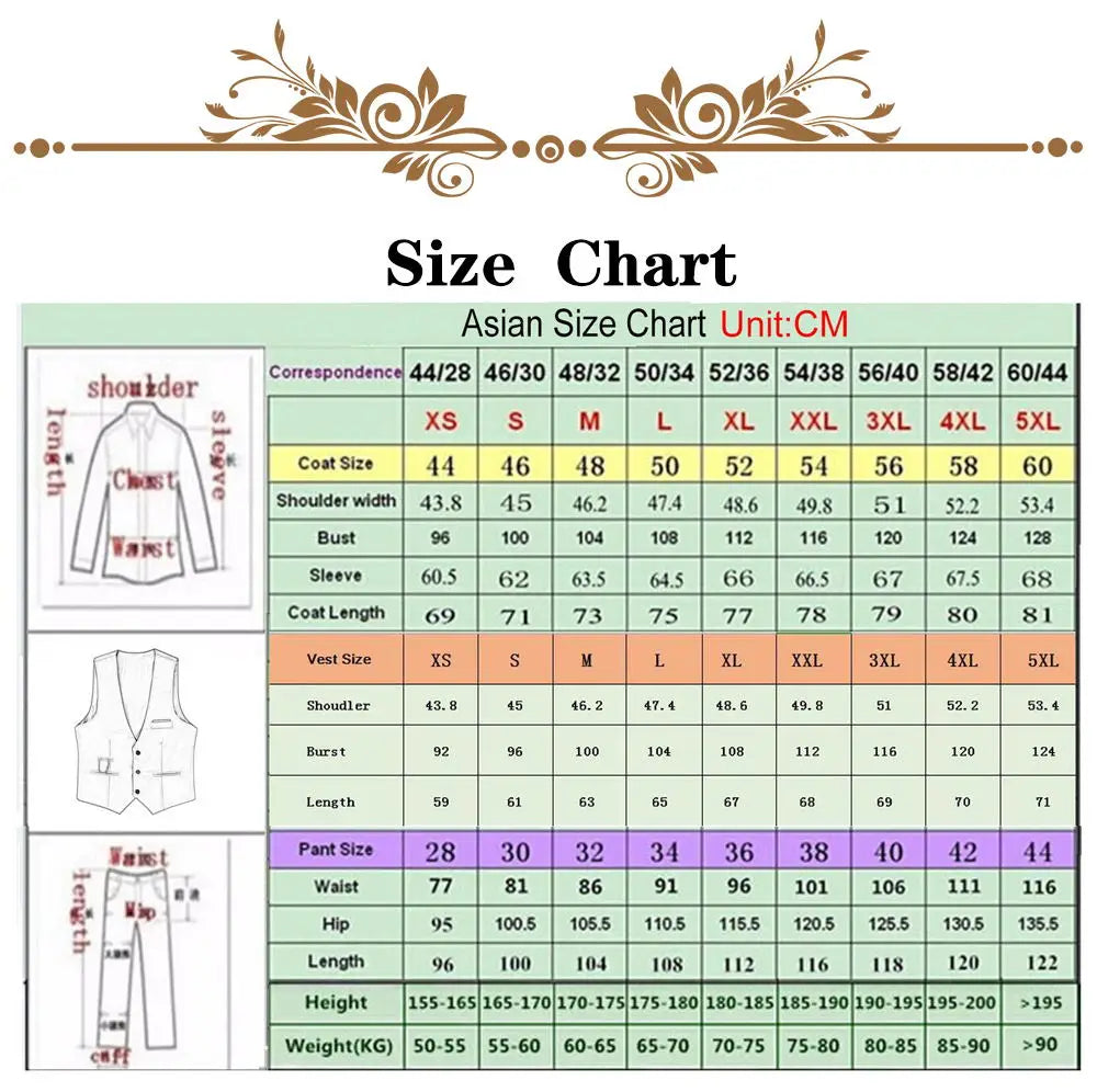Business Black Plaid Men Suits Office Work Male Blazers Slim Fit Peak Lapel Groom Tuxedos 3 Pieces Sets Classic Costume Homme