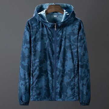 Men's Breathable Daily Travel and Sports Sun Protection Lightweight Breathable Protection Jacket Fishing Jacket Climbing Jacket