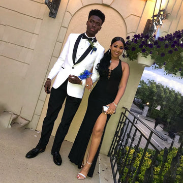 Handsome Men's Suits Single Breasted Wedding Groom Tuxedo 2 Pieces Jacket Pants Boutique Blazer Sets