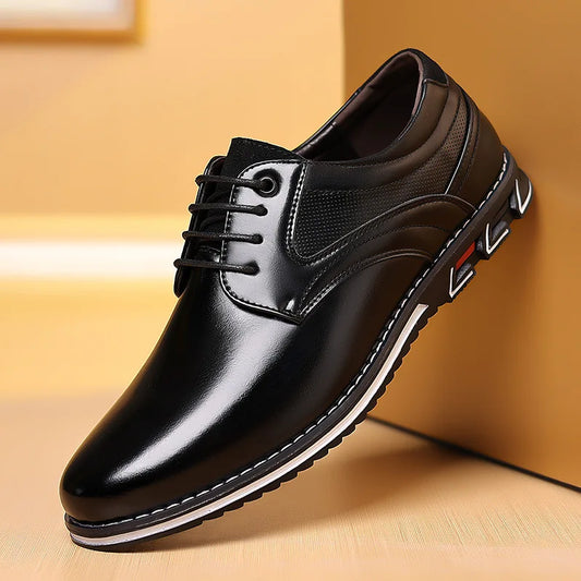 Luxury Men Casual Business Shoes Pu Leather Men Dress Shoes comfortable Fashion Loafers Shoes for Men Big Size Zapatillas Hombre