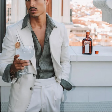 White Men's Suits Single Breasted  Notched Lapel Casual Man Set Prom Evening Party Loose Fit 2 Pieces Jacket Pants Customized