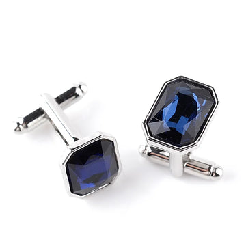 Mens Cufflinks For Shirts Fashion Cuff Colorful Suits Luxury Blue Red Buckle Pink Silvery Cufflinks For Mens Wedding Gift