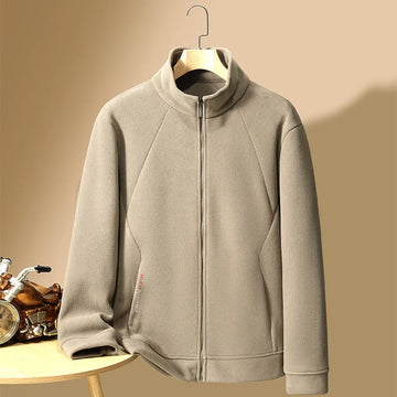 FGKKS 2025 New Men Winter Jacket Brand Thickened Polar Fleece Fashion Basic Outwear Warm Outdoor Male Autumn Jacket Coat
