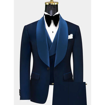 Elegant High-end Men's Suit 3 Pieces Wedding Groom Tuxedo Single Breasted Formal Occasion Banquet Custom Male Clothing