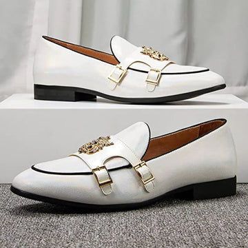 High Grade Black Leather Shoe Formal Office Oxfords Elegant Wedding  Leather Business Lace Up Men Shoes Handmade