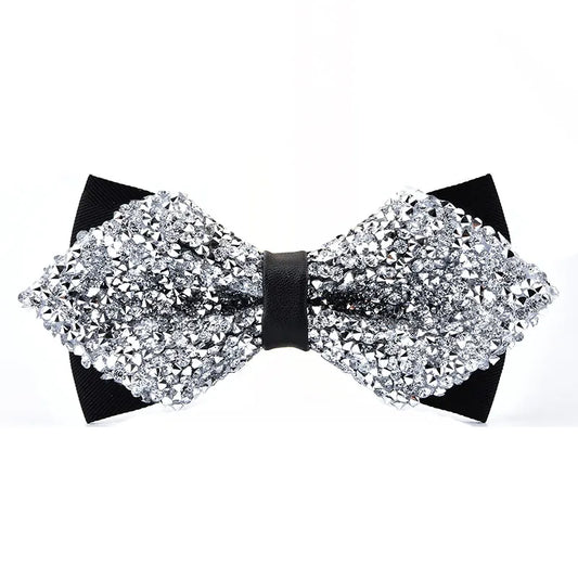 Men Adult Bowtie Shiny Fashion Wedding Party Formal Gift Multicolor Adjust Neck Bow Tie