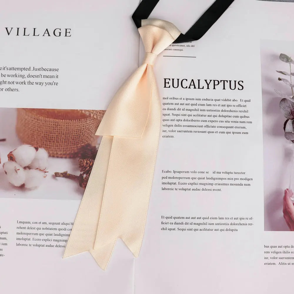 22cm Simple Candy Color Neck Tie Men's Women Business Dress College Style Shirt Bowtie for Womens Cute Wedding Neck Accessories
