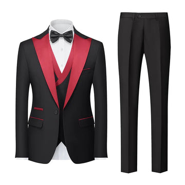 B171-Plus size foreign trade business casual suit two piece suit groom best man wedding banquet suit