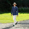 2 Piece Handsome Suit Jacket Pants Social Party Tuxedos High Quality Business Casual Clothing For Men